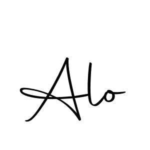 Design your own signature with our free online signature maker. With this signature software, you can create a handwritten (Autography-DOLnW) signature for name Alo. Alo signature style 10 images and pictures png