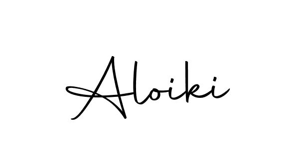 Create a beautiful signature design for name Aloiki. With this signature (Autography-DOLnW) fonts, you can make a handwritten signature for free. Aloiki signature style 10 images and pictures png
