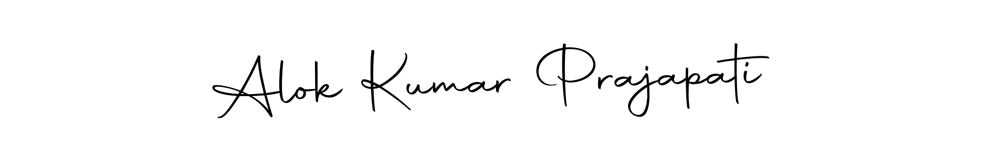 You should practise on your own different ways (Autography-DOLnW) to write your name (Alok Kumar Prajapati) in signature. don't let someone else do it for you. Alok Kumar Prajapati signature style 10 images and pictures png