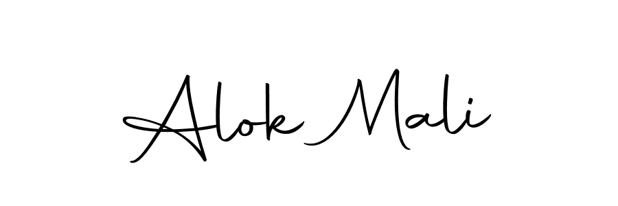 Also we have Alok Mali name is the best signature style. Create professional handwritten signature collection using Autography-DOLnW autograph style. Alok Mali signature style 10 images and pictures png