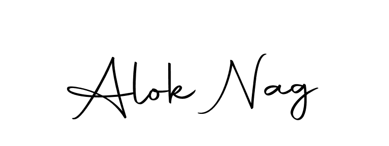 Also we have Alok Nag name is the best signature style. Create professional handwritten signature collection using Autography-DOLnW autograph style. Alok Nag signature style 10 images and pictures png