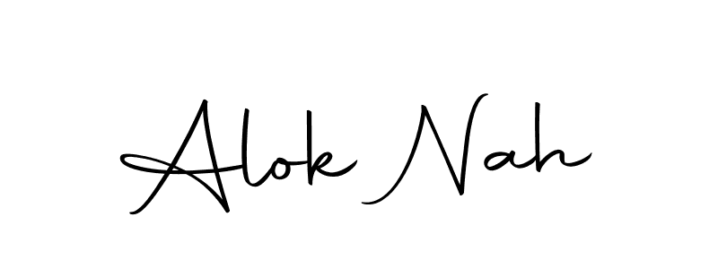 You can use this online signature creator to create a handwritten signature for the name Alok Nah. This is the best online autograph maker. Alok Nah signature style 10 images and pictures png