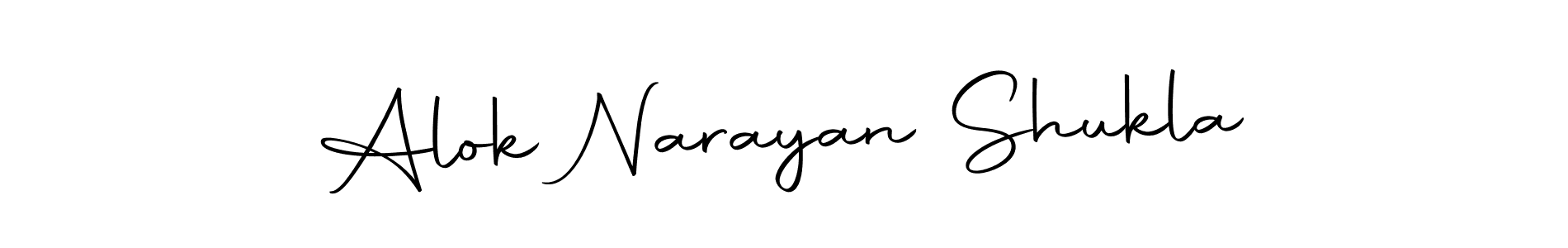 Design your own signature with our free online signature maker. With this signature software, you can create a handwritten (Autography-DOLnW) signature for name Alok Narayan Shukla. Alok Narayan Shukla signature style 10 images and pictures png