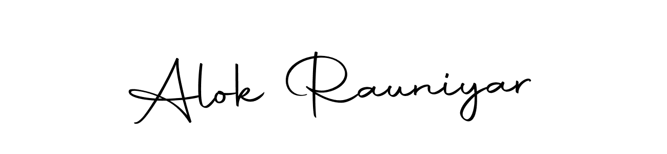 Design your own signature with our free online signature maker. With this signature software, you can create a handwritten (Autography-DOLnW) signature for name Alok Rauniyar. Alok Rauniyar signature style 10 images and pictures png
