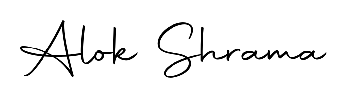 Similarly Autography-DOLnW is the best handwritten signature design. Signature creator online. You can use it as an online autograph creator for name Alok Shrama. Alok Shrama signature style 10 images and pictures png