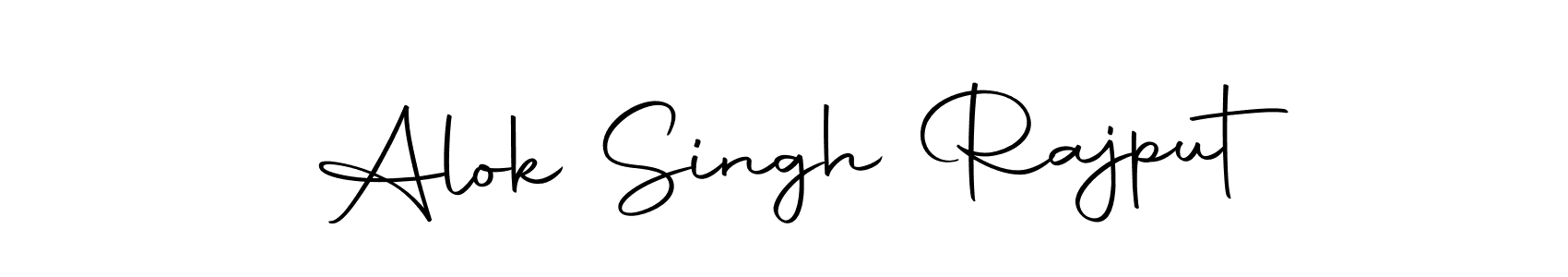 Make a beautiful signature design for name Alok Singh Rajput. With this signature (Autography-DOLnW) style, you can create a handwritten signature for free. Alok Singh Rajput signature style 10 images and pictures png