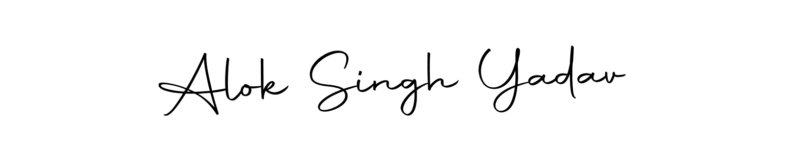 Alok Singh Yadav stylish signature style. Best Handwritten Sign (Autography-DOLnW) for my name. Handwritten Signature Collection Ideas for my name Alok Singh Yadav. Alok Singh Yadav signature style 10 images and pictures png