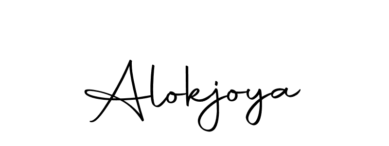 The best way (Autography-DOLnW) to make a short signature is to pick only two or three words in your name. The name Alokjoya include a total of six letters. For converting this name. Alokjoya signature style 10 images and pictures png