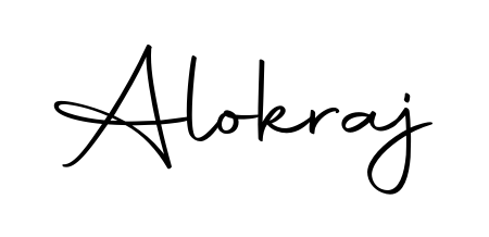 You should practise on your own different ways (Autography-DOLnW) to write your name (Alokraj) in signature. Don't let someone else do it for you. Alokraj signature style 10 images and pictures png
