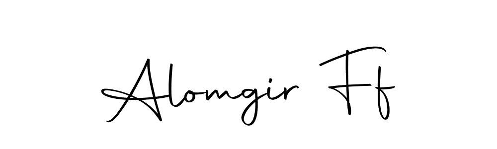 How to make Alomgir Ff signature? Autography-DOLnW is a professional autograph style. Create handwritten signature for Alomgir Ff name. Alomgir Ff signature style 10 images and pictures png