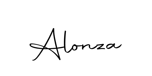 Alonza stylish signature style. Best Handwritten Sign (Autography-DOLnW) for my name. Handwritten Signature Collection Ideas for my name Alonza. Alonza signature style 10 images and pictures png