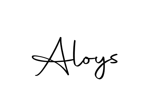 Aloys stylish signature style. Best Handwritten Sign (Autography-DOLnW) for my name. Handwritten Signature Collection Ideas for my name Aloys. Aloys signature style 10 images and pictures png