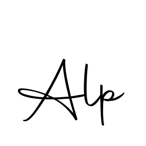 How to make Alp signature? Autography-DOLnW is a professional autograph style. Create handwritten signature for Alp name. Alp signature style 10 images and pictures png