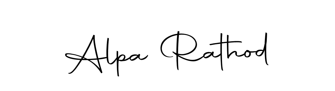 Alpa Rathod stylish signature style. Best Handwritten Sign (Autography-DOLnW) for my name. Handwritten Signature Collection Ideas for my name Alpa Rathod. Alpa Rathod signature style 10 images and pictures png