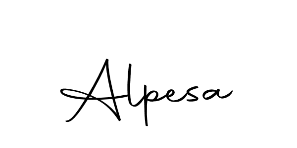 Make a beautiful signature design for name Alpesa. With this signature (Autography-DOLnW) style, you can create a handwritten signature for free. Alpesa signature style 10 images and pictures png
