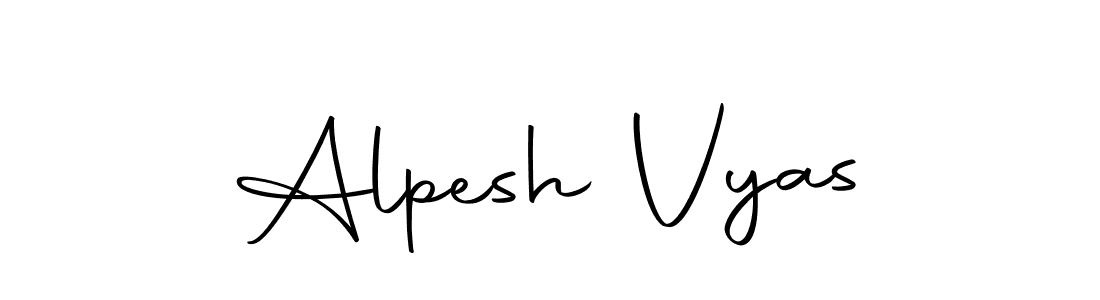 Make a short Alpesh Vyas signature style. Manage your documents anywhere anytime using Autography-DOLnW. Create and add eSignatures, submit forms, share and send files easily. Alpesh Vyas signature style 10 images and pictures png