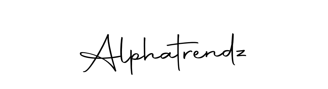 Design your own signature with our free online signature maker. With this signature software, you can create a handwritten (Autography-DOLnW) signature for name Alphatrendz. Alphatrendz signature style 10 images and pictures png