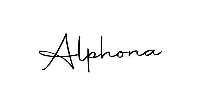 How to make Alphona signature? Autography-DOLnW is a professional autograph style. Create handwritten signature for Alphona name. Alphona signature style 10 images and pictures png