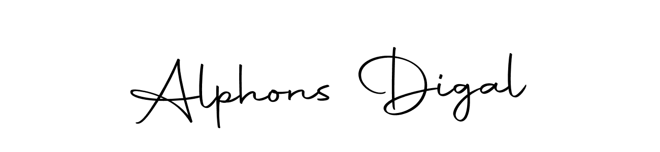Make a beautiful signature design for name Alphons Digal. Use this online signature maker to create a handwritten signature for free. Alphons Digal signature style 10 images and pictures png