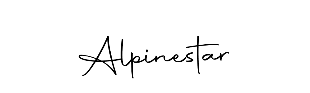 Create a beautiful signature design for name Alpinestar. With this signature (Autography-DOLnW) fonts, you can make a handwritten signature for free. Alpinestar signature style 10 images and pictures png