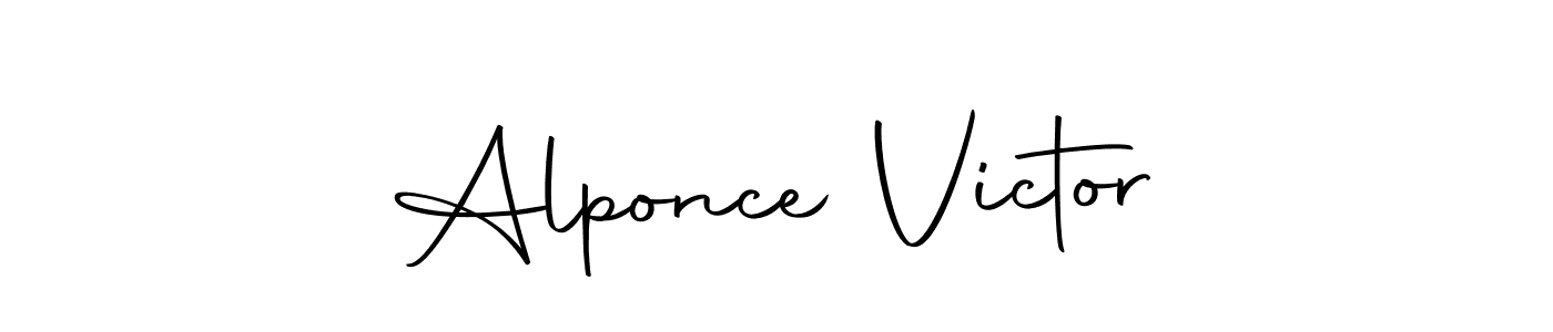 Make a short Alponce Victor signature style. Manage your documents anywhere anytime using Autography-DOLnW. Create and add eSignatures, submit forms, share and send files easily. Alponce Victor signature style 10 images and pictures png