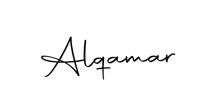 Make a beautiful signature design for name Alqamar. With this signature (Autography-DOLnW) style, you can create a handwritten signature for free. Alqamar signature style 10 images and pictures png