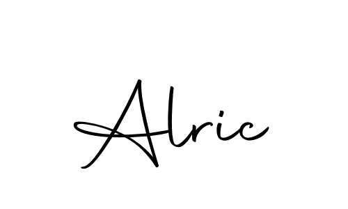 How to make Alric signature? Autography-DOLnW is a professional autograph style. Create handwritten signature for Alric name. Alric signature style 10 images and pictures png