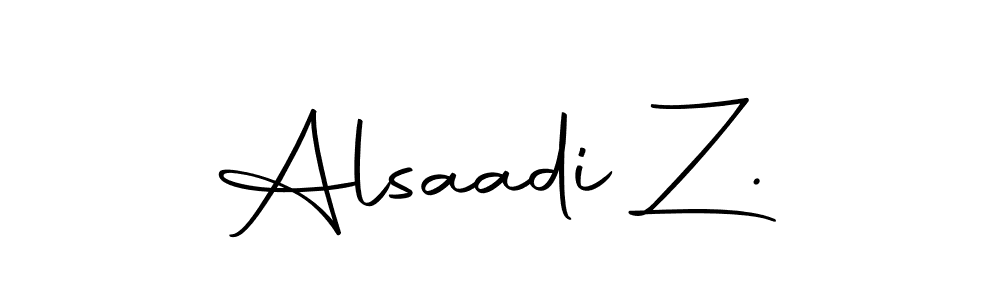 Once you've used our free online signature maker to create your best signature Autography-DOLnW style, it's time to enjoy all of the benefits that Alsaadi Z. name signing documents. Alsaadi Z. signature style 10 images and pictures png