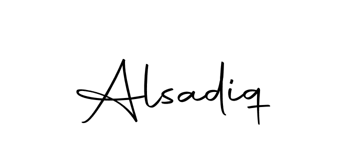 Similarly Autography-DOLnW is the best handwritten signature design. Signature creator online .You can use it as an online autograph creator for name Alsadiq. Alsadiq signature style 10 images and pictures png