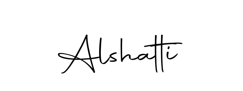 Create a beautiful signature design for name Alshatti. With this signature (Autography-DOLnW) fonts, you can make a handwritten signature for free. Alshatti signature style 10 images and pictures png