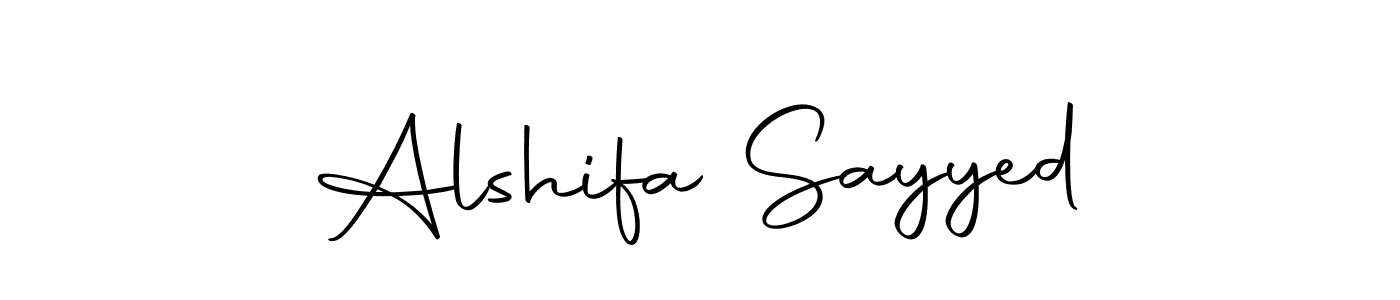 Make a beautiful signature design for name Alshifa Sayyed. With this signature (Autography-DOLnW) style, you can create a handwritten signature for free. Alshifa Sayyed signature style 10 images and pictures png