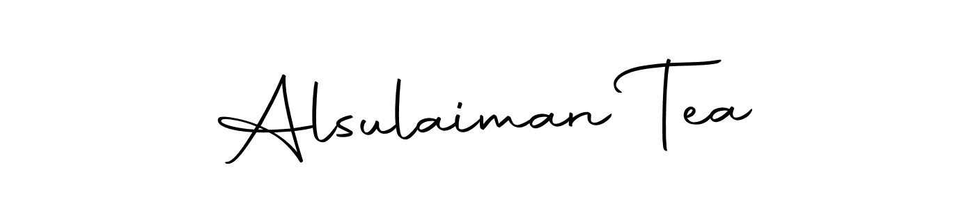 You can use this online signature creator to create a handwritten signature for the name Alsulaiman Tea. This is the best online autograph maker. Alsulaiman Tea signature style 10 images and pictures png