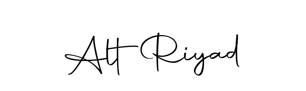 Make a beautiful signature design for name Alt  Riyad. With this signature (Autography-DOLnW) style, you can create a handwritten signature for free. Alt  Riyad signature style 10 images and pictures png
