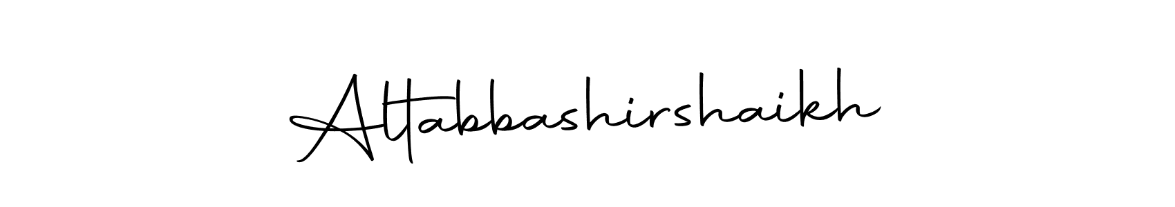 Altabbashirshaikh stylish signature style. Best Handwritten Sign (Autography-DOLnW) for my name. Handwritten Signature Collection Ideas for my name Altabbashirshaikh. Altabbashirshaikh signature style 10 images and pictures png