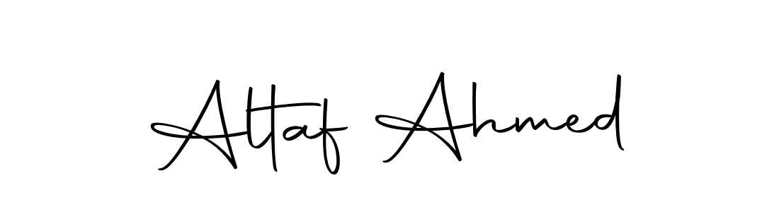 Altaf Ahmed stylish signature style. Best Handwritten Sign (Autography-DOLnW) for my name. Handwritten Signature Collection Ideas for my name Altaf Ahmed. Altaf Ahmed signature style 10 images and pictures png