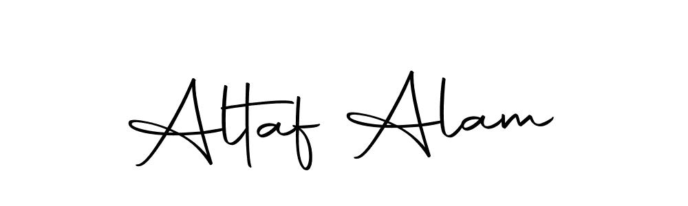 You should practise on your own different ways (Autography-DOLnW) to write your name (Altaf Alam) in signature. don't let someone else do it for you. Altaf Alam signature style 10 images and pictures png