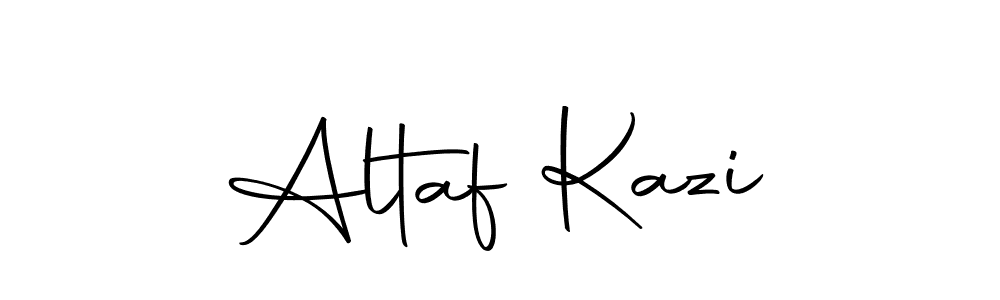 The best way (Autography-DOLnW) to make a short signature is to pick only two or three words in your name. The name Altaf Kazi include a total of six letters. For converting this name. Altaf Kazi signature style 10 images and pictures png