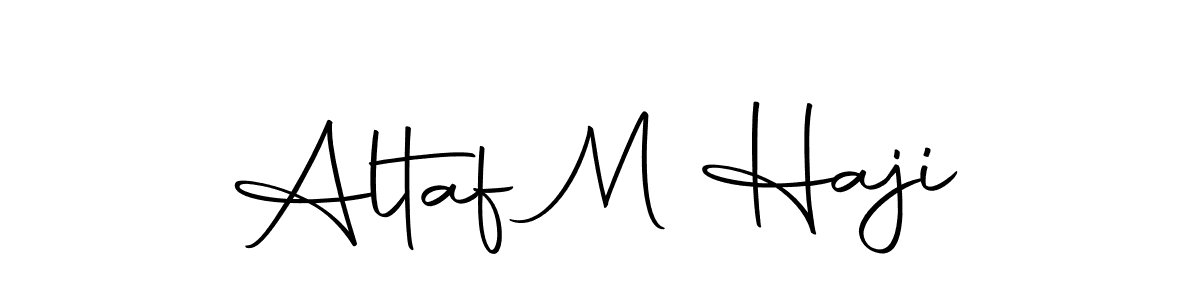 Here are the top 10 professional signature styles for the name Altaf M Haji. These are the best autograph styles you can use for your name. Altaf M Haji signature style 10 images and pictures png
