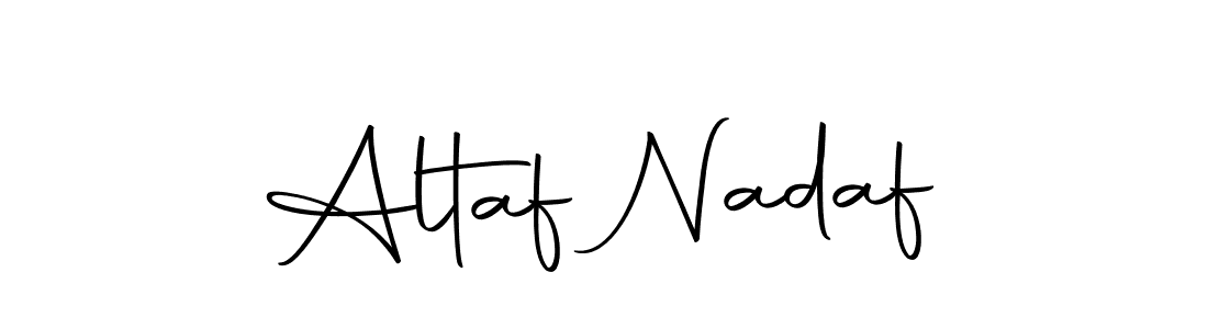 This is the best signature style for the Altaf Nadaf name. Also you like these signature font (Autography-DOLnW). Mix name signature. Altaf Nadaf signature style 10 images and pictures png