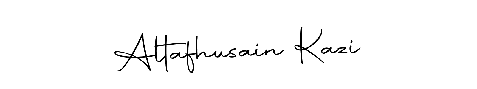 Make a beautiful signature design for name Altafhusain Kazi. With this signature (Autography-DOLnW) style, you can create a handwritten signature for free. Altafhusain Kazi signature style 10 images and pictures png