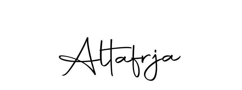 Design your own signature with our free online signature maker. With this signature software, you can create a handwritten (Autography-DOLnW) signature for name Altafrja. Altafrja signature style 10 images and pictures png