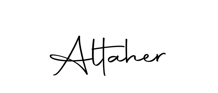 Also You can easily find your signature by using the search form. We will create Altaher name handwritten signature images for you free of cost using Autography-DOLnW sign style. Altaher signature style 10 images and pictures png
