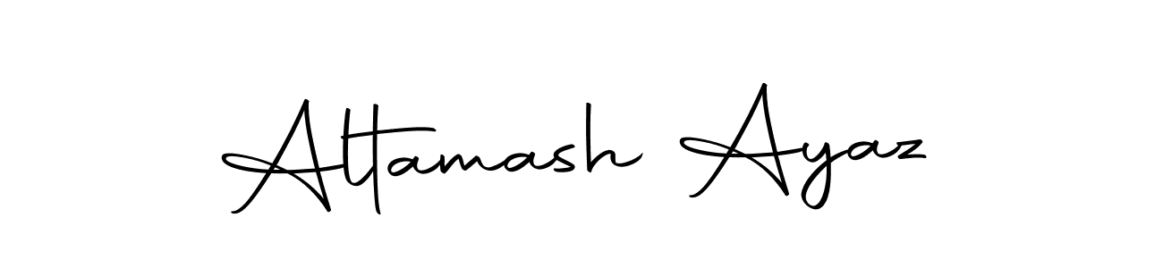 Altamash Ayaz stylish signature style. Best Handwritten Sign (Autography-DOLnW) for my name. Handwritten Signature Collection Ideas for my name Altamash Ayaz. Altamash Ayaz signature style 10 images and pictures png