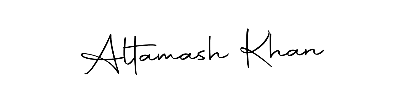 You can use this online signature creator to create a handwritten signature for the name Altamash Khan. This is the best online autograph maker. Altamash Khan signature style 10 images and pictures png