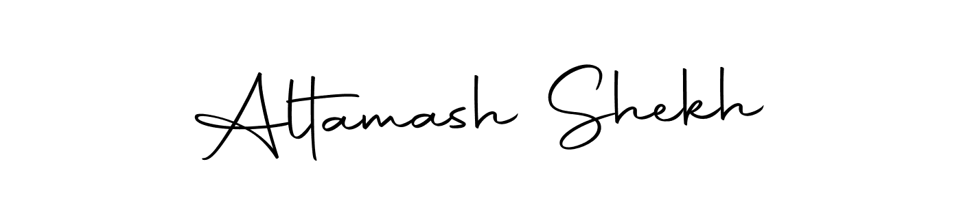 Make a beautiful signature design for name Altamash Shekh. With this signature (Autography-DOLnW) style, you can create a handwritten signature for free. Altamash Shekh signature style 10 images and pictures png