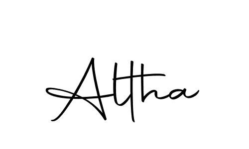 How to make Altha name signature. Use Autography-DOLnW style for creating short signs online. This is the latest handwritten sign. Altha signature style 10 images and pictures png