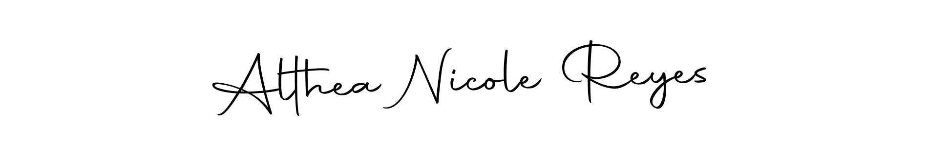 How to make Althea Nicole Reyes signature? Autography-DOLnW is a professional autograph style. Create handwritten signature for Althea Nicole Reyes name. Althea Nicole Reyes signature style 10 images and pictures png