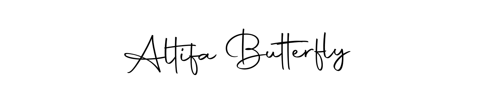 Make a beautiful signature design for name Altifa Butterfly. With this signature (Autography-DOLnW) style, you can create a handwritten signature for free. Altifa Butterfly signature style 10 images and pictures png