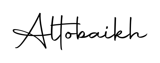 Achieve flawless digital penmanship with Altobaikh name in Autography-DOLnW font. The perfect tool for creating online signatures. Altobaikh signature style 10 images and pictures png