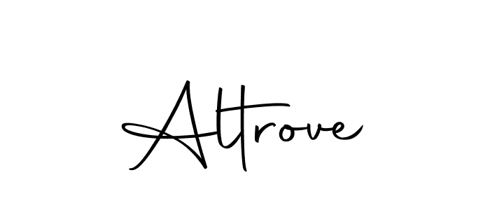 Altrove stylish signature style. Best Handwritten Sign (Autography-DOLnW) for my name. Handwritten Signature Collection Ideas for my name Altrove. Altrove signature style 10 images and pictures png